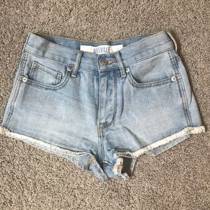 Light Blue Jean Shorts